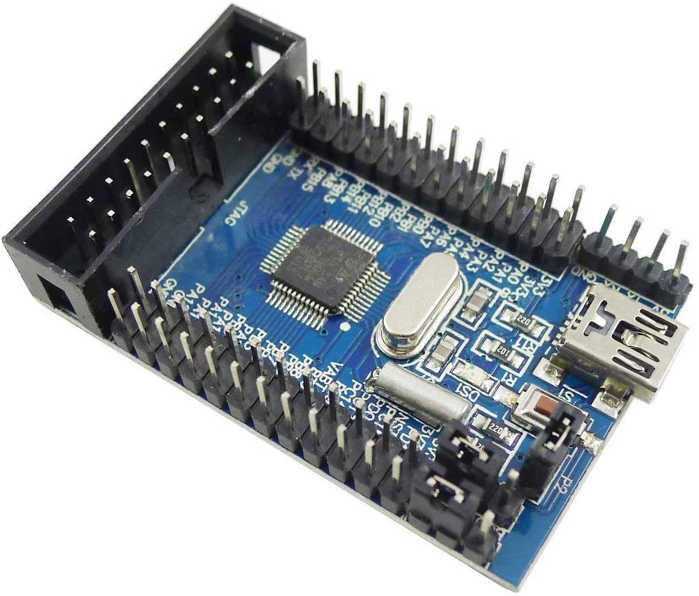 **Alt-text SEO/accessibilità:** Scheda M3 STM32F103C8T6 per sviluppo minimo elettronica/maker. SKU ARD0011657, € 16,78. Dispo