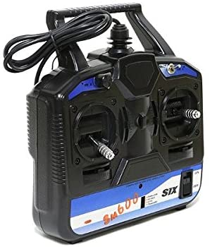 Radiocomando FS-SM600 6CH per simulazione di volo, con connettore USB e compatibile con elettronica/maker. Disponibile in mag