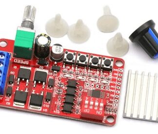 **Alt-text:** Controller per motore a corrente continua avanti/indietro - compatibile con Arduino (SKU ARD0011957). Per contr