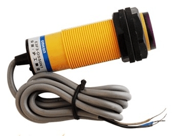 Interruttore fotoelettrico a riflessione diffusa ARDUiner E3F3-DS50P1 M30 - 50 cm, PNP, normale aperto, 3 fili. Disponibile s