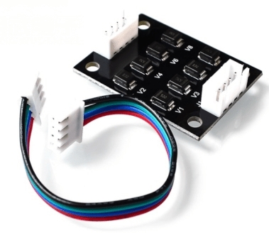 Dispositivo di rimozione del modello per stampanti 3D, accessori compatibili con motori passo-passo A4988 e DRV8825. Dimensio