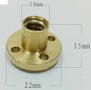 Guida T8 con viti da 2 mm di piombo per progetti elettronici. SKU ARD0012005. Disponibile su backorder. Questo alt-text è con