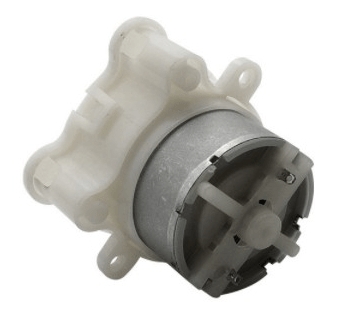 **Alt-text SEO/accessibilità:** Mini pompa peristaltica 12V per dispenser di sapone e disinfettante - Articolo ARD0012013. Pr