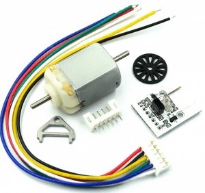 Motore TT con disco codificatore fotoelettrico per robot e ruote mecanum, prodotto Arduiner. Prezzo: € 4,96" Questa versione 