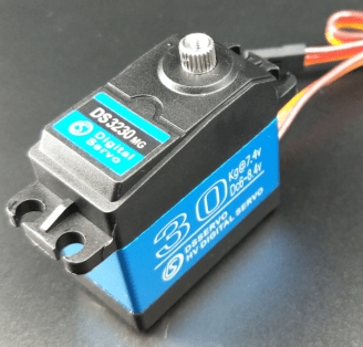 Servo elettronico DS3230 di Arduiner con capacità di 30KG, angoli di oscillazione fino a 270 gradi. Prodotto disponibile su p