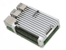 Custodia per dissipatore RPI4 grigia grande in materiale resistente, disponibile in onbackorder. SKU ARD0012119, € 9,18. Prod