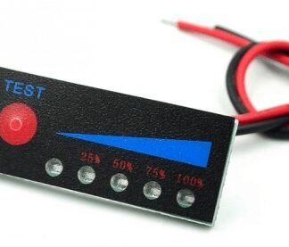 Scheda elettronica per indicatore di batteria 2S da 7.4V, compatibile con auto 8.4V/12V. Modificabile su SKU ARD0012122, prez