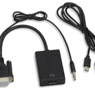 **Alt-text:** Adattatore VGA a HDMI con alimentazione USB per progetti Arduiner, SKU ARD0012161. Disponibile a €6,86.