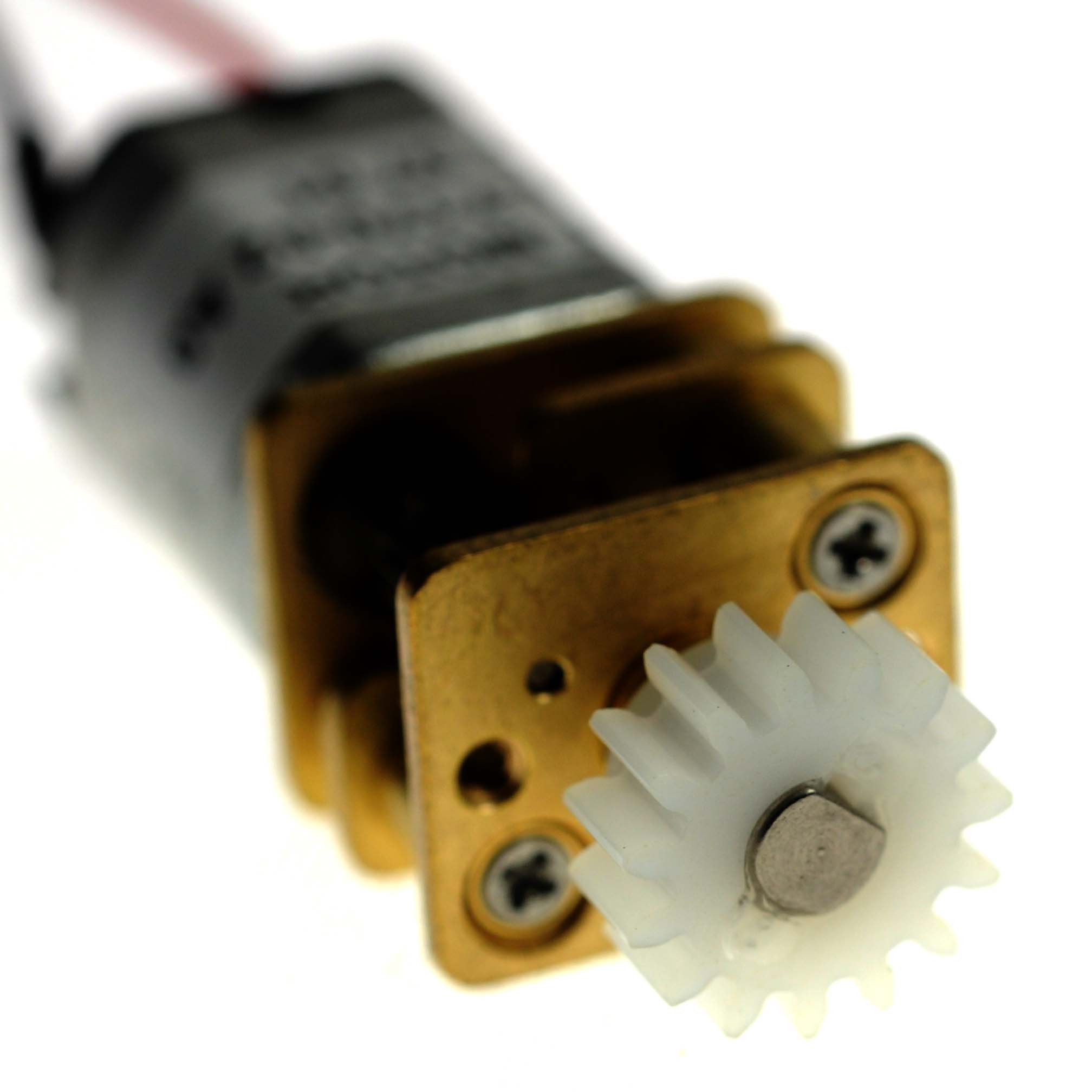 Moteur électrique N20 avec réducteur et engrenages en métal avec mandrin en plastique – Image 3