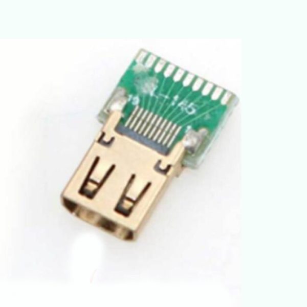 Scheda breakout adattatore convertitore PCB femmina tipo HDMI. Disponibile in magazzino, SKU ARD0012664. Categorie: Cavetti e