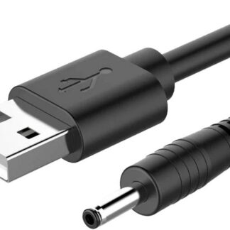 Cavo di alimentazione da USB a jack 2,5 mm lungo 70 cm per Arduino. Prodotto disponibile in magazzino (SKU ARD0012672). Pulit