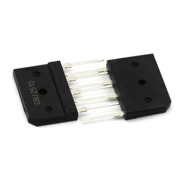 Ponte raddrizzatore GBJ2510 da 25A a 1000V per elettronica, prodotto Arduiner. SKU ARD0012688. Prezzo €1,72.