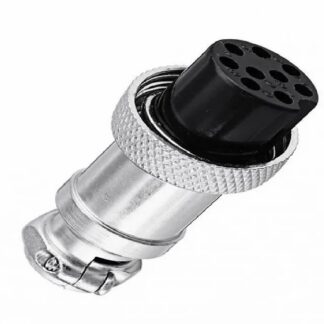 Connettore aviazione femmina GX16 10P in due pezzi. Prodotto per elettronica e maker, SKU ARD0012712, disponibile in magazzin