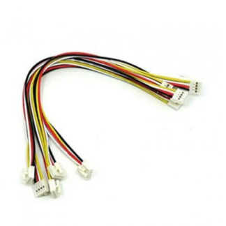 Connesso da 4 parti con fili di collegamento 50 cm, tipo A-B a testa invertita. Perfetto per progetti Arduino, disponibile in