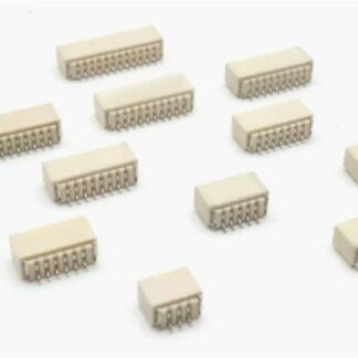 Connessione PCB orizzontale 7 pin di 1,0 mm, pack di 20 pezzi. Prodotto ARD0012761 per Arduiner." Questo alt-text è conciso e