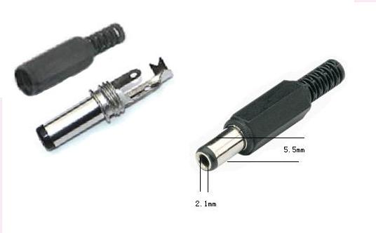 3 Stück Jack Stecker für 5.5*2.1mm DC005 Power Plug – Bild 3