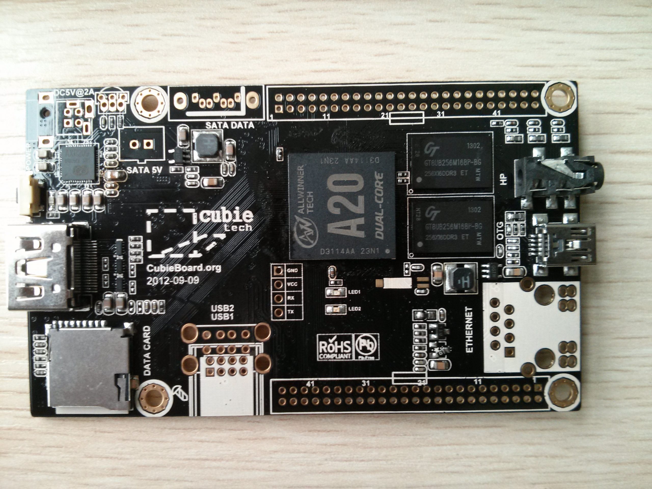 Cubieboard 1GB DDR3 ARM Dual-Core A20 - Image 5