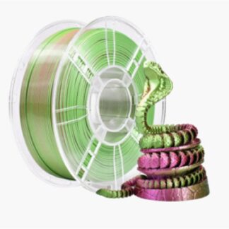 Filamento PLA bicolore rosso e verde di alta qualità per stampanti 3D, 1 kg. Prodotto Arduiner. SKU: ARD0014438. Disponibile 
