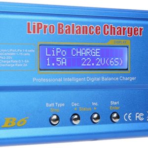 iMAX B6 Mini 1 - 6S RC Lipo NiMH 80W Caricabatterie Caricabatterie Bilancia Digitale Scaricatore DW