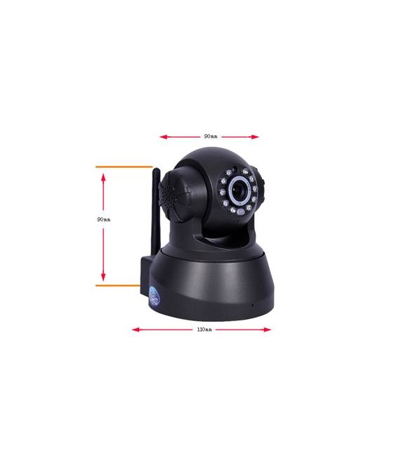 Caméra IP sans fil avec carte TF et P2P WIFI – Image 3