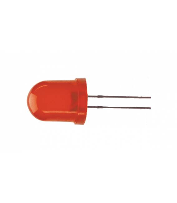 5 Pièces Diodes LED Rouge F10 10mm – Image 2