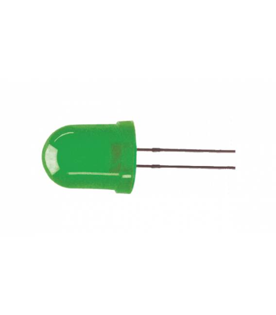 5 Pièces Diodes LED Vertes F10 10mm – Image 2