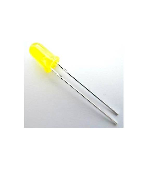 15 Diodos LED Jaune 3mm F3 – Image 2