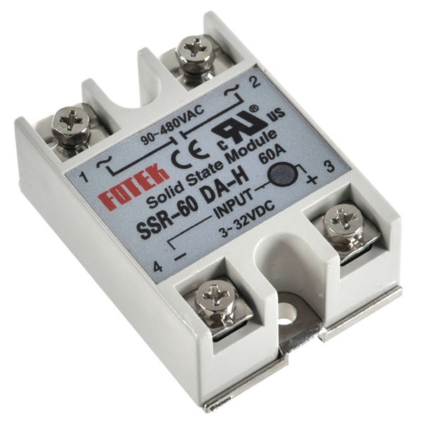 SSR Single Phase SSR-60DA-H Solid State Relay - Image 2