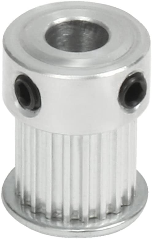 MXL Synchronous Pulley 20 Teeth in Aluminium - 6.35mm Hole for 3D Printers and CNC Machines - Image 3