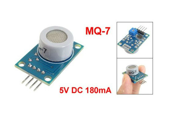 Capteur MQ-7 de monoxyde de carbone CO avec déclencheur numérique Module 5V Arduino – Image 2