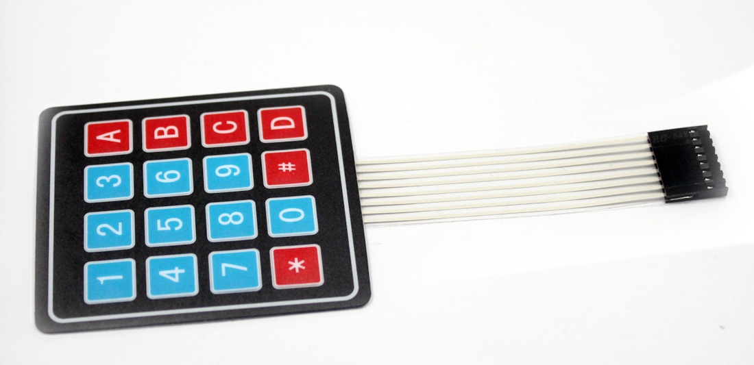 Teclado Matricial 4x4 16 teclas para Arduino - Imagen 2