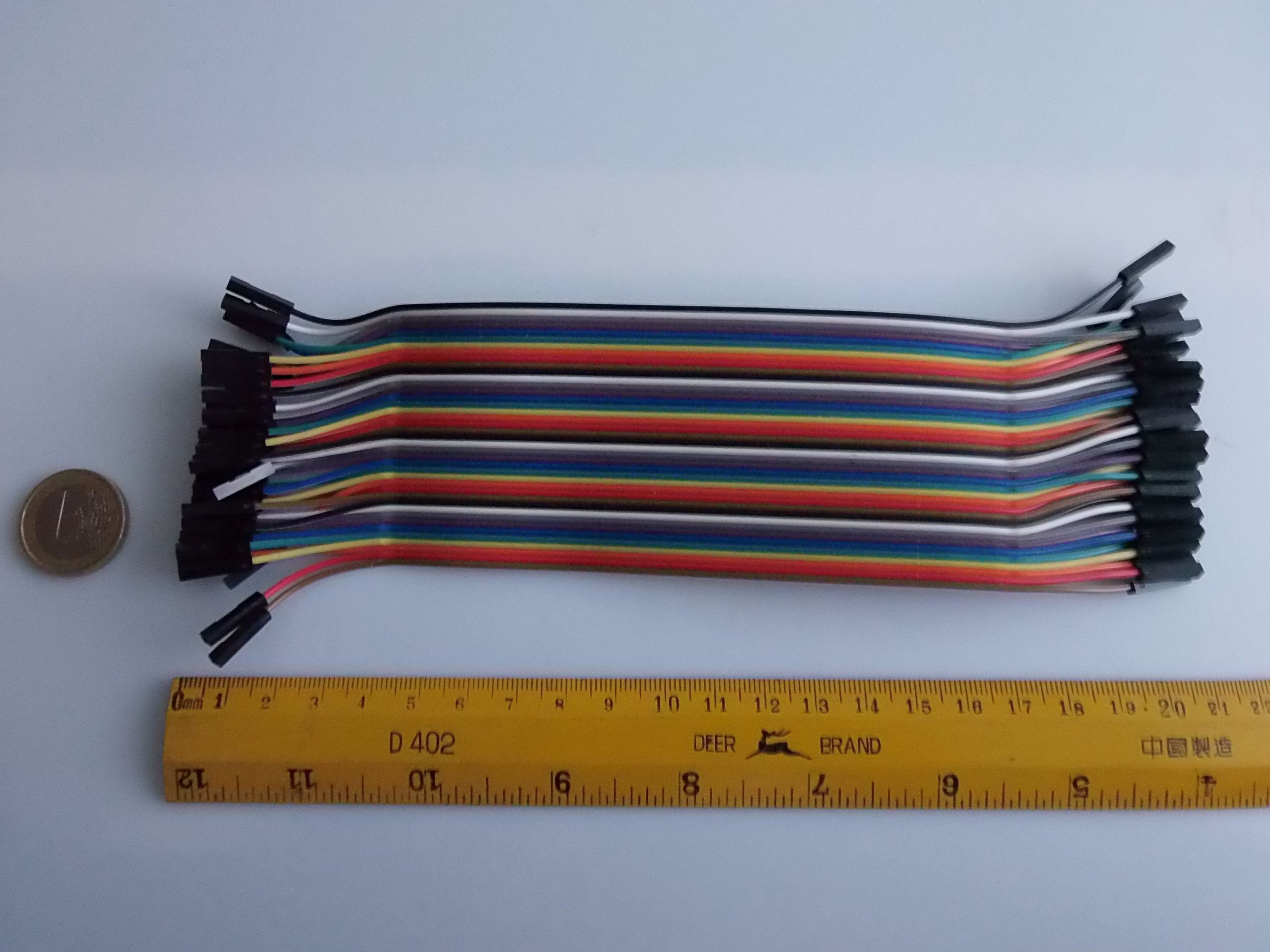 40 Weißbrotkabel 20cm Weiblich-Weiblich für Arduino – Bild 3
