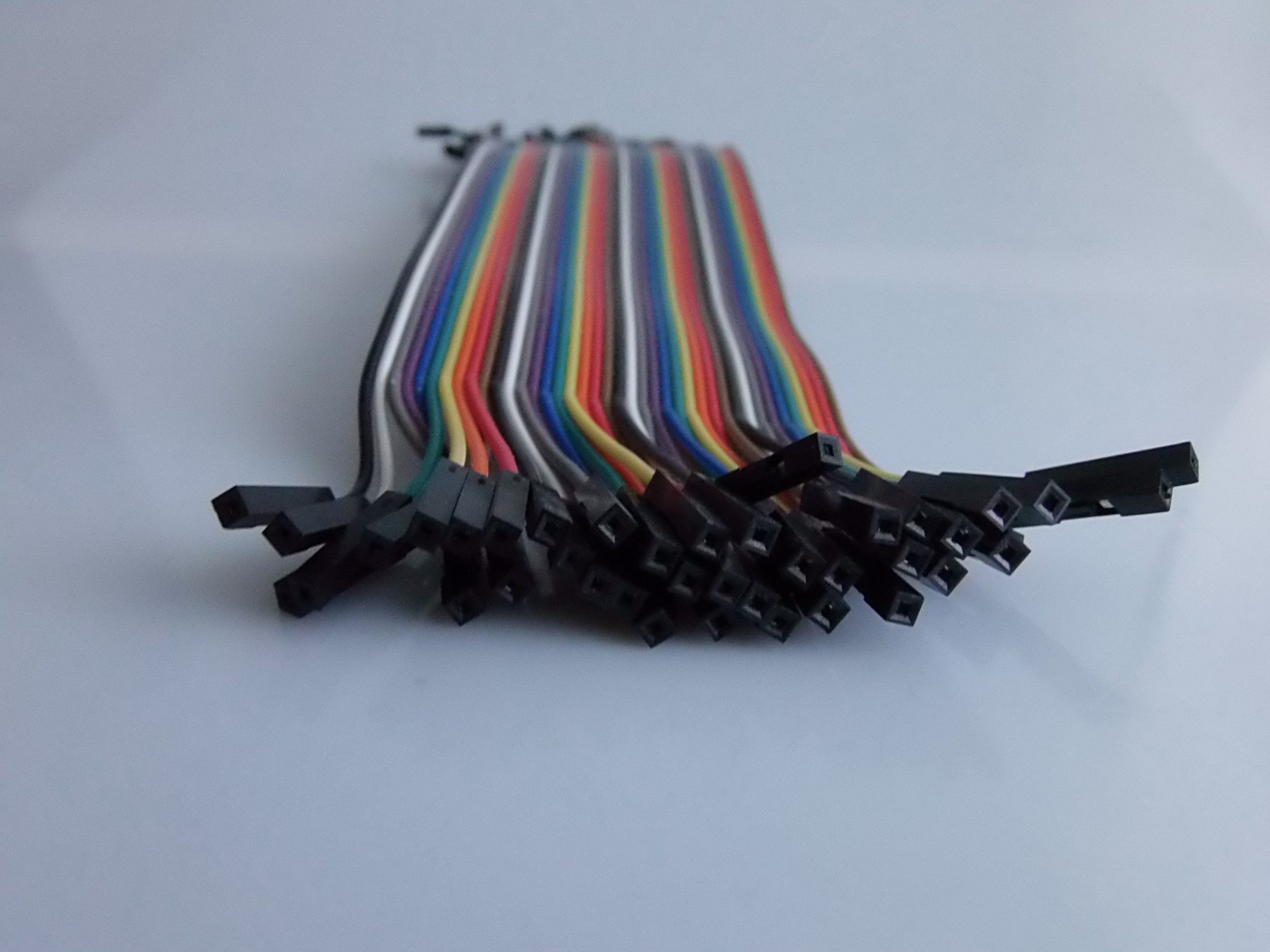 40 Weißbrotkabel 20cm Weiblich-Weiblich für Arduino – Bild 5