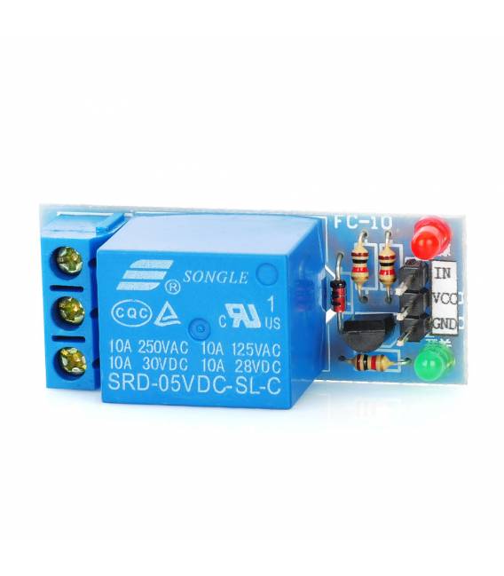 1 Channel Relay Module 5V Expansion Board Compatible with Arduino PIC AVR DSP ARM High Level Trigger - Image 3