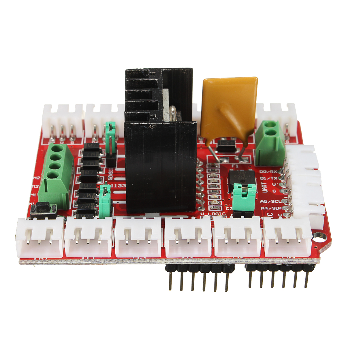 L298N Motor Driver Shield for Arduino DC and Stepper Motors - Image 3