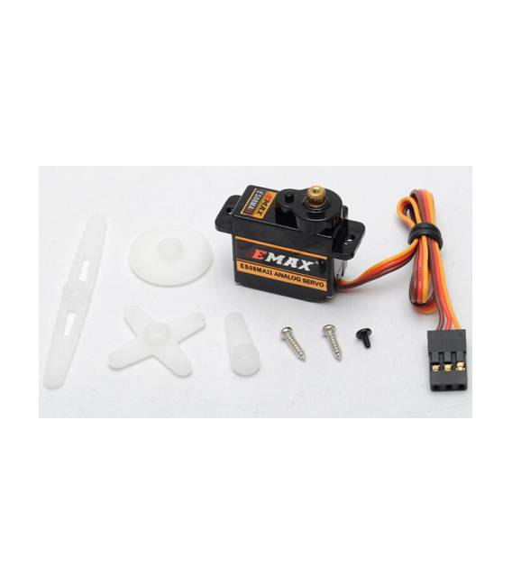 Klein Servomotor ES08MA II 9g 2kg Drehmoment Metallgetriebe – Bild 3