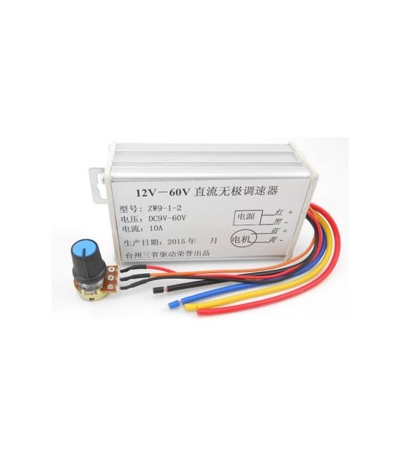 PWM Hochleistungs-Geschwindigkeitsregler für DC-Motor 600W 10A 12V 24V 36V 48V 60V – Bild 2