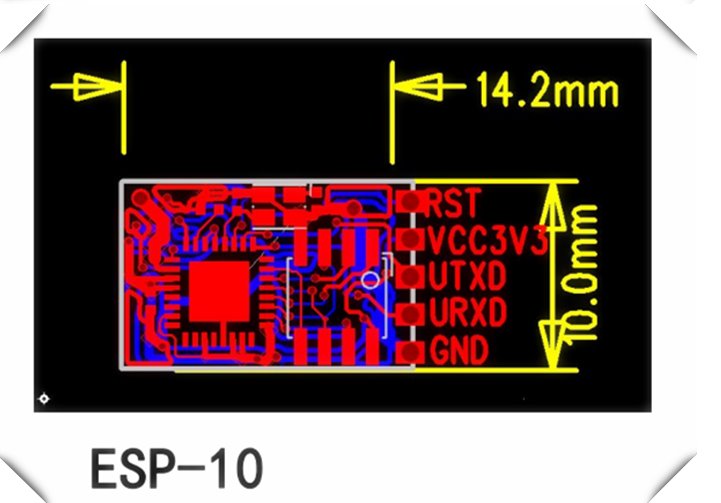 ESP8266-10 ESP8266 Wireless Transceiver Module for Remote Serial Port - Image 5