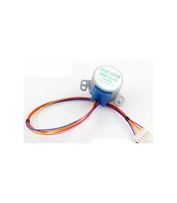 Moteur pas à pas 12V 4 phases 5 fils modèle 28BYJ-48-12V-DC – Image 2