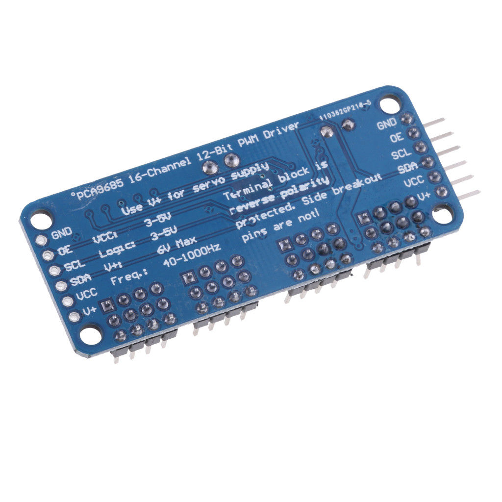 16-Channel 12-bit PWM Motor Expansion Shield PCA9685 I2C for Arduino - Image 5