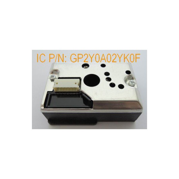**Alt-text SEO/accessibilità:** Sensore ottico di polvere GP2Y1010AU0F per qualità aria. Prodotto Arduiner, SKU ARD00649, dis