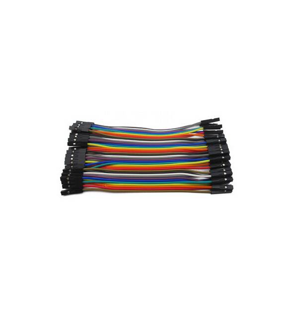10CM Rainbow Cable 40P Female to Female - Image 2