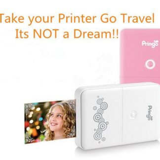 Stampante fotografica portatile Pringo P231 per smartphone con connessione Wi-Fi. Prodotto Arduiner, disponibile in negozio.