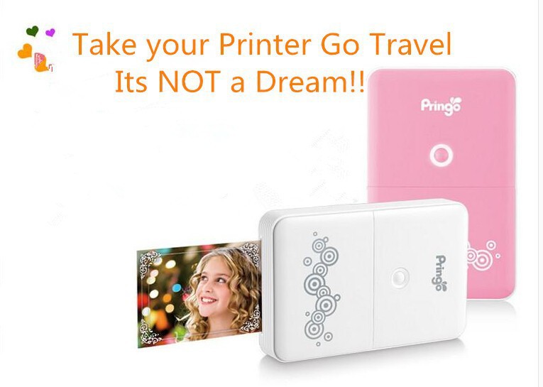 Stampante fotografica portatile Pringo P231 per smartphone con connessione Wi-Fi. Prodotto Arduiner, disponibile in negozio.