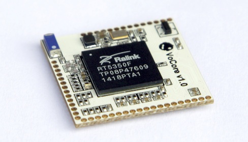 VoCore Ralink RT5350 Carte de développement 32MB SDRAM 360MHz WiFi 802.11n Ethernet 10/100 GPIO UART Mini Routeur OpenWRT – Image 2