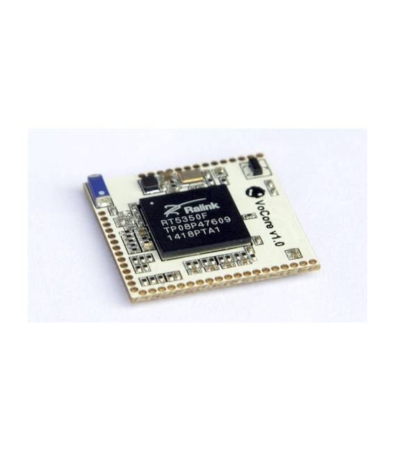 VoCore Ralink RT5350 Carte de développement 32MB SDRAM 360MHz WiFi 802.11n Ethernet 10/100 GPIO UART Mini Routeur OpenWRT – Image 3