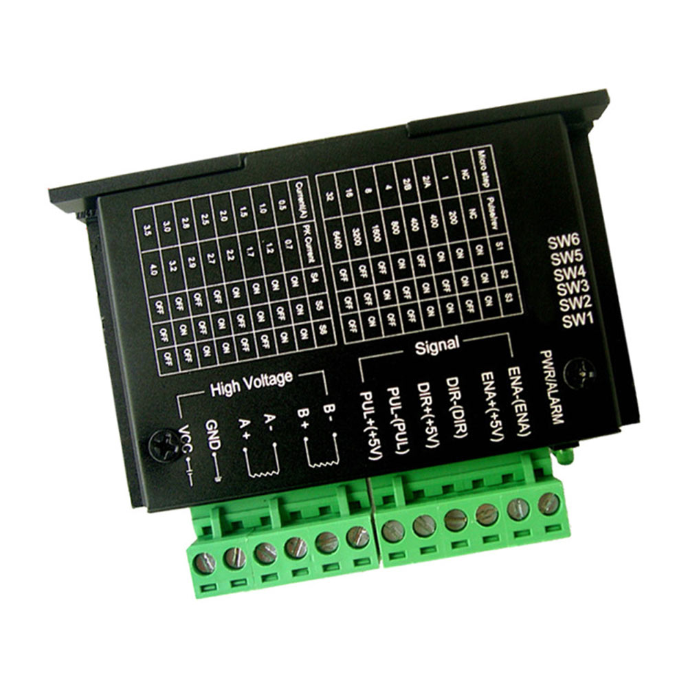 Einzelachse Schrittmotortreibercontroller TB6600 0,2-3,5A CNC-Schneider Laser 9V-42V – Bild 3