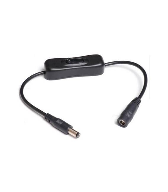 30CM Power Cable with Switch, 5.5x2.1mm - Image 2