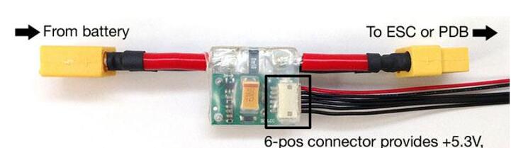 Module d'alimentation APM 2.6/2.8 5.3VDC BEC – Image 2