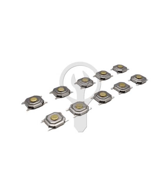 50 Stück SMD Drucktaster 5.2*5.2*1.5MM – Bild 2